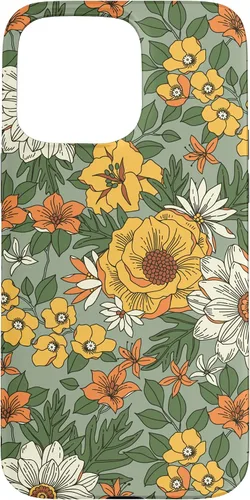 Vista 31 de Yellow Wildflower Summer Flowers Botanical Graphic Floral Case for iPhone 16