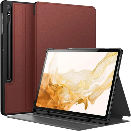 Vista 9 de JETech Funda tipo libro para Samsung Galaxy Tab S8 Plus/S7 FE/S7 Plus de Negro