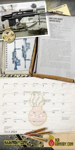 Vista 2 de Calendario de armas exóticas 2024