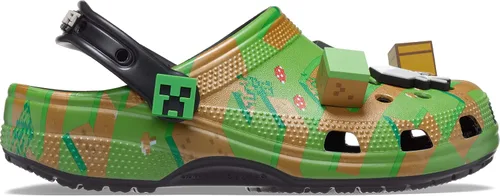 Vista 5 de Crocs Unisex-Adult Classic Minecraft Clog