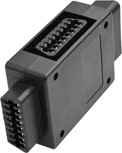Vista 8 de iKKEGOL Pocket OBD2 Splitter Adapter Full 16 Pin 1 Macho a 3 Hembra OBD Cable Convertidor Conector (negro)