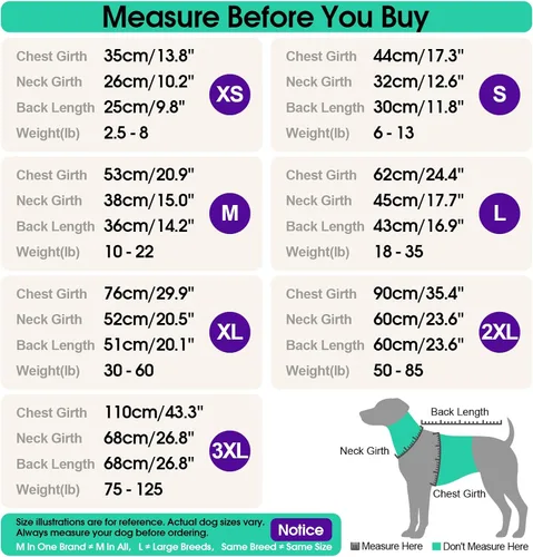 Vista 5 de Abrigos para perros pequeños, abrigo para cachorro, chaqueta de invierno cálida, abrigo para perro XS con arnés integrado, abrigos impermeables