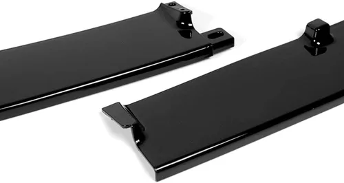 Vista 2 de Q1-TECH, borde de parachoques delantero compatible con BMW Serie 5 2011 - 2016 F10 / M-Sport solo parachoques, alerón de parachoques delantero, kit
