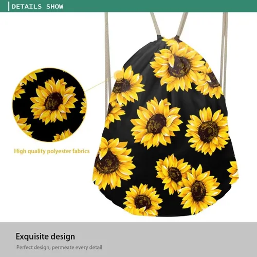 Vista 5 de FANCOSAN Sport Ball Designs - Bolsa con cordón para hombre y mujer, para gimnasio, pattern-9, Mochilas Tradicionales