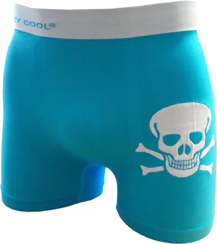 Vista 4 de Crazy Cool Calzoncillos cortos de nailon sin costuras cómodos para hombre, paquete de 6