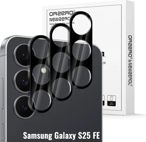 Vista 27 de Orzero Paquete de 2 protectores de lente de cámara compatible con Samsung Galaxy Z Fold 4 5G, protector de vidrio templado de 9 durezas HD