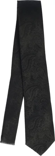 Vista 5 de Gioberti Chaleco formal de cachemira de 4 piezas para hombre, corbatín y pañuelo de bolsillo Negro B