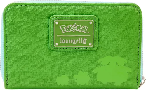 Vista 3 de Loungefly Pokemon Bulbasaur Evolution - Cartera con cremallera, Verde, Temática