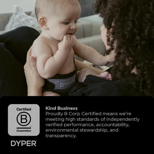 Vista 4 de DYPER - Pañales desechables de carbón mejorado para el día y la noche - Hechos con ingredientes a base de plantas* e ingredientes honestos