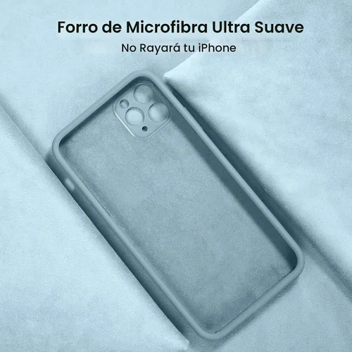 Vista 5 de FireNova Funda diseñada para iPhone 14 Pro Max, funda de silicona mejorada [protección de cámara] con [2 protectores de pantalla], forro