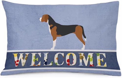 Vista 145 de Caroline's Treasures BB8334PILLOWCASE AIDI Atlas Mountain Dog - Funda de almohada estándar, color azul, ligera, súper suave, de fácil cuidado
