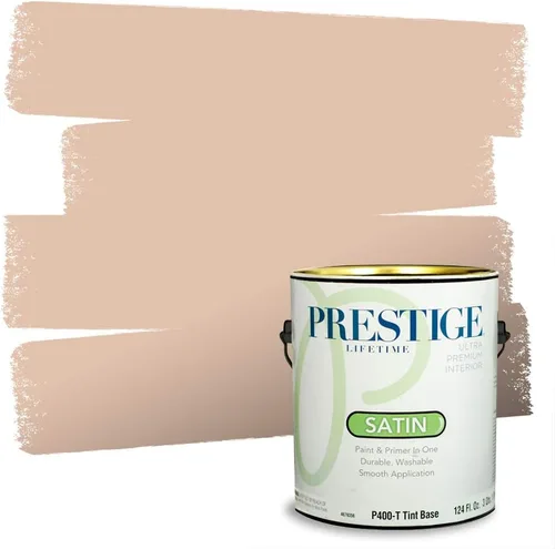 Vista 126 de PRESTIGE Pintura exterior e imprimación en uno, bronceado Aberdeen, plano, 1 galón