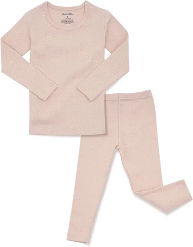 Vista 182 de AVAUMA Conjunto de pijama de algodón para bebés y niñas de 6 meses a 7 años