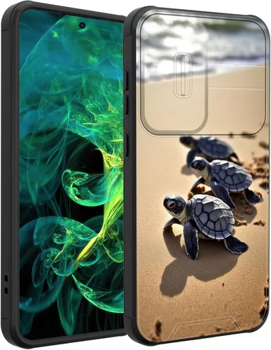 Vista 73 de Funda para Galaxy A16 5G con cubierta para cámara deslizante, resistente de doble capa, híbrida, a prueba de golpes, funda protectora resistente