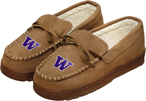 Vista 23 de FOCO NCAA NCAA - Pantuflas tipo mocasín con logotipo de equipo universitario para hombre