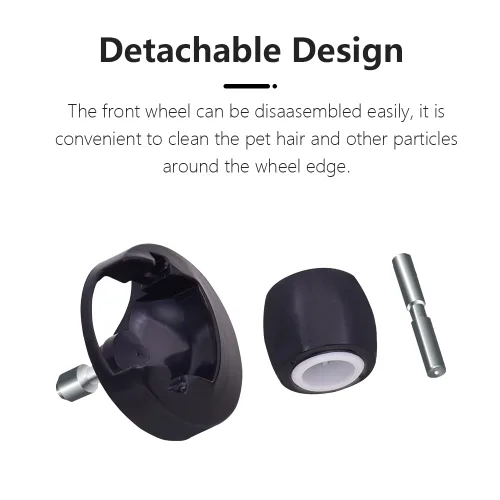 Vista 5 de Conjunto de bola de repuesto para rueda delantera compatible con iRobot Roomba S Series s9 y s9+, paquete de 2 unidades. Wheel Ball Assembly