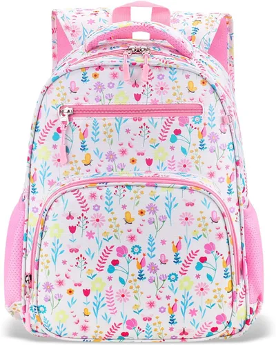 Vista 14 de RHCPFOVR Mochila infantil para niñas – Mochila para niñas de 3 a 8 años, sirena para niños, mochila escolar de 15 pulgadas para jardín de infantes