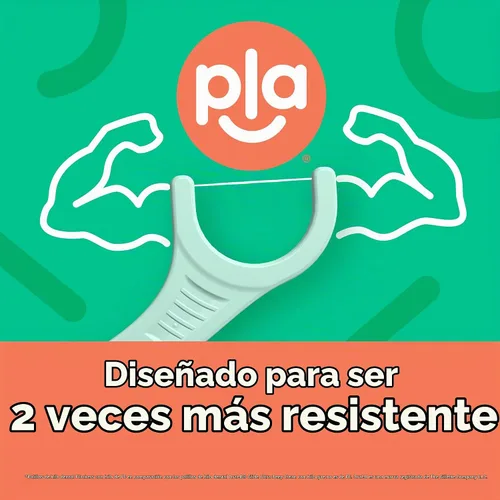 Vista 3 de Plackers Micro Mint - Púas de hilo dental con estuche de viaje, 12 unidades (el color puede variar) Tuffloss sin PTFE, se adapta a dientes