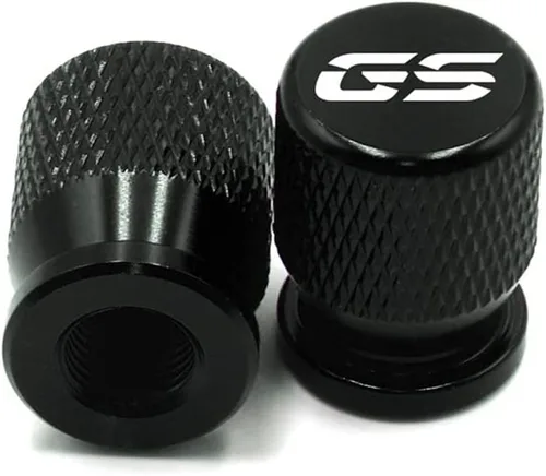 Vista 2 de Accesorios de motocicleta Cubierta de válvula de neumático de rueda para BMW F850GS F 850 GS R1200GS R1250GS R 1200GS R1250 GS R 1250 LC ADV (negro)