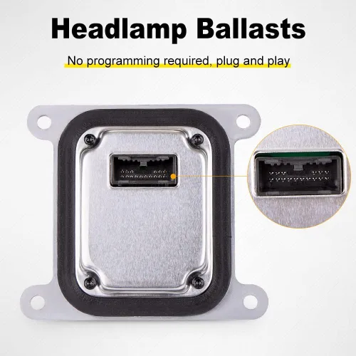 Vista 7 de WMPHE Módulo de faros delanteros compatible con Ford Explorer 2016 2017 2018 2019 Reemplazo para FB53-13B626-B FB5Z-13C788-B, controlador de faros