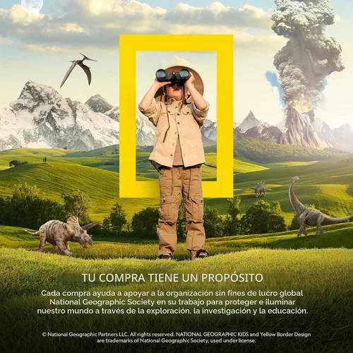 Vista 9 de Microscopio de laboratorio de National Geographic con más de 50 accesorios Dual LED Illumination, 10 Prepared Slides, 10 Blank Slides, 50+ Pieces