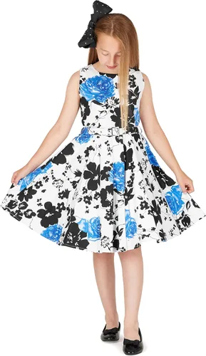 Vista 7 de BlackButterfly Audrey - Vestido para niña de los años 50