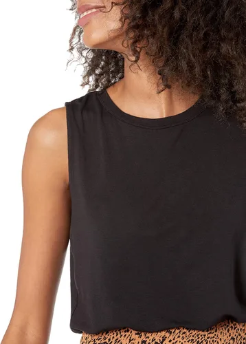 Vista 3 de Tienda Essentials Camiseta sin mangas de ajuste relajado para mujer