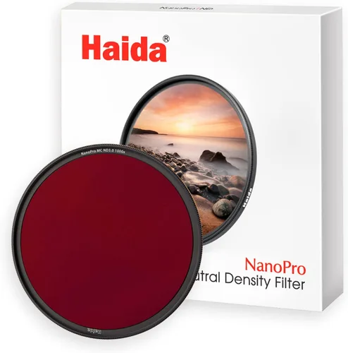 Vista 7 de Haida ND0.9 8X Filtro Nanopro 3-Stop Multi-Coating Nano Coating Cámara de vidrio óptico SLR Lente fotográfica Filtro de densidad neutra (1.929 in)