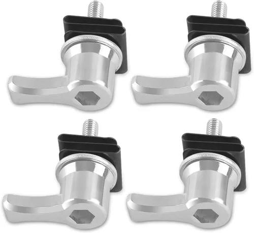 Vista 4 de Hardware de montaje de alforjas Sistema de bloqueo antirrobo para Harley Touring Road Street Glide Electra 1992-2025