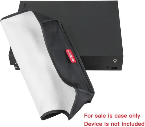 Vista 2 de Hermitshell - Funda antipolvo con forro de terciopelo suave para consola Xbox One X 1TB