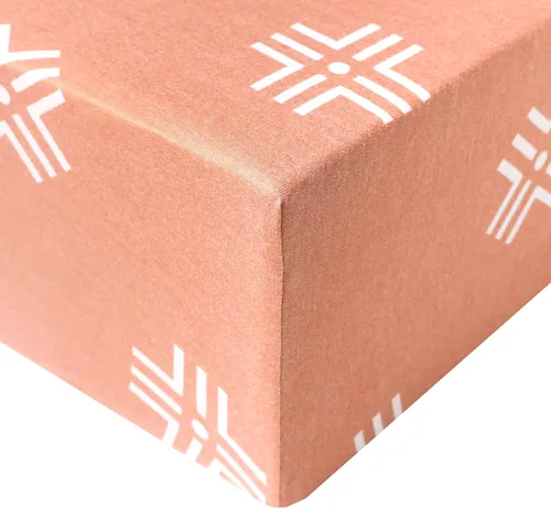 Vista 21 de Copper Pearl: Sábanas de punto prémium para cuna de bebé para niños y niñas, transpirables y suaves, sábanas ajustables para colchones estándar