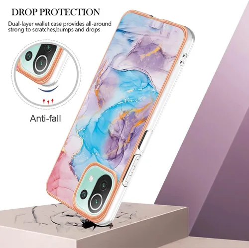 Vista 1005 de Funda compatible con Nothing Phone 1, compatible con Nothing Phone One A063 para teléfono móvil TPU funda FLP