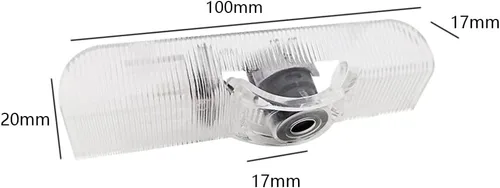 Vista 5 de Proyector de luces LED para puerta de automóvil, 2 unidades, compatible con Altima 2002, luces de charco, kit de luz de sombra fantasma, accesorios