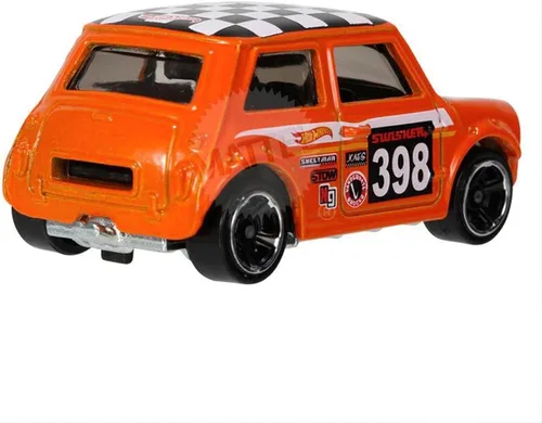 Vista 3 de Hot Wheels, 2015 HW Off-Road, Morris Mini [Naranja] Vehículo fundido a presión #80/250