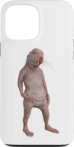 Vista 24 de Live Weird - Carcasa para iPhone 17, diseño de ratas topos desnudas