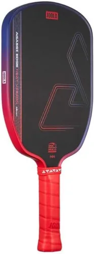 Vista 6 de JOOLA Agassi Heat Vision 16mm Pala de pickleball - Nueva forma con zona de punto dulce extendida - Superficie de fibra de carbono texturizada