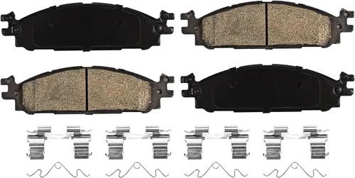 Vista 56 de Detroit Axle - Rotores de freno delanteros perforados y ranurados + repuesto de pinza de freno lateral del conductor para Honda Odyssey Acura MDX