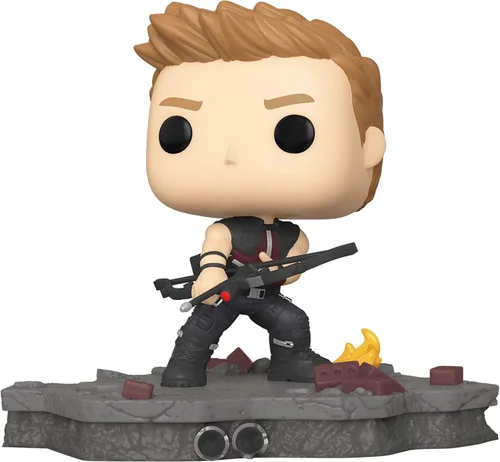 Vista 10 de Funko Pop! Deluxe Marvel: Avengers Assemble Series - Black Widow, exclusivo de Amazon, figura 5 de 6