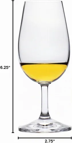 Vista 7 de Architectural Digest 2022 - Juego de 12 elegantes copas de cata de vino cristalinas europeas sin plomo, perfectas para eventos de cata de vinos, 7