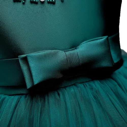 Vista 6 de COMISARA - Vestido formal para niña, para boda o desfile, tallas 6M-9T