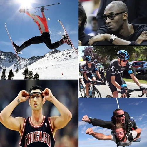 Vista 6 de Retenedores de gafas de la correa de las gafas, correa de gafas de silicona, correas elásticas antideslizantes para gafas de sol deportivas, 3