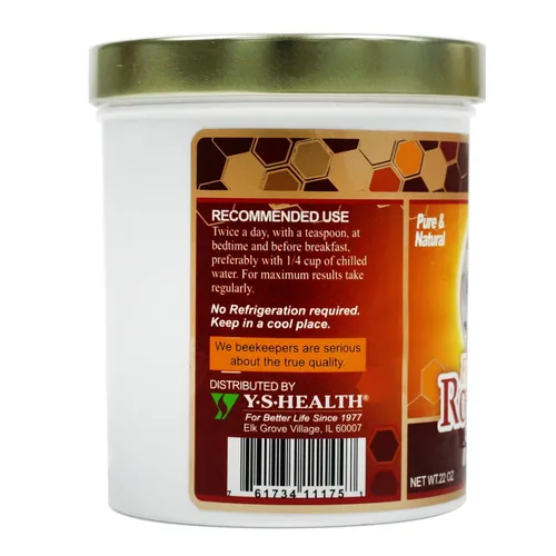 Vista 3 de HIBEE Jalea real fresca en miel de cactus con 30,000 mg de jalea real 22 oz