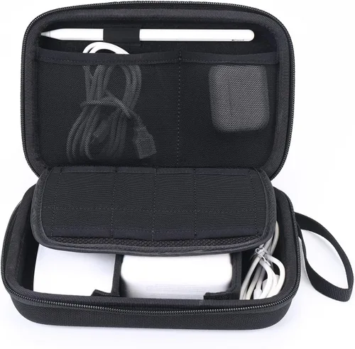 Vista 2 de Smatree Estuche organizador de accesorios duros para Apple Pencil/Mac mini de 14-16 pulgadas For 14-16inch Apple Magic Trackpad/Mouse,AirPods