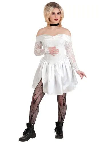 Vista 5 de Disfraz de Muñeca Novia Brutal para Mujer Multicolor