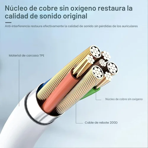 Vista 7 de Paquete de 2 auriculares para iPhone con micrófono integrado y control de volumen, auriculares con cable compatibles con iPhone 14/13/12/11 Pro