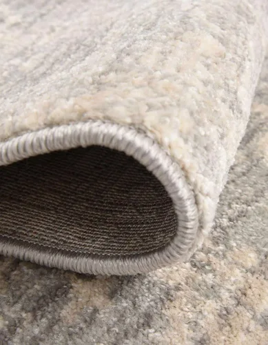 Vista 7 de Unique Loom Lola Collection - Alfombra de área, atrevida (2 pies 2 pulgadas x 3 pies 1 pulgada, rectangular, gris/marfil)