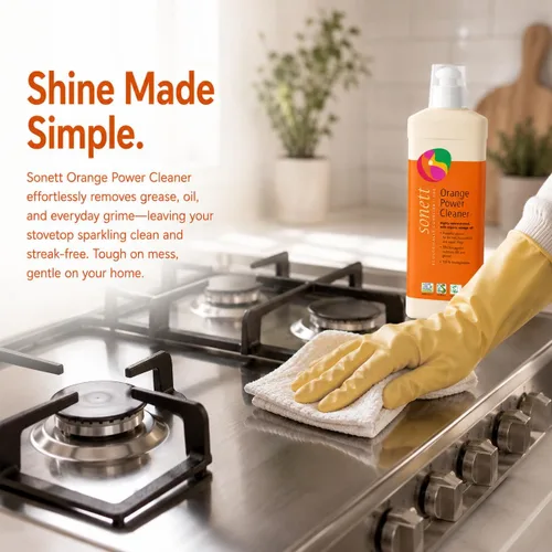 Vista 3 de Sonett Limpiador eléctrico orgánico naranja (17 fl.oz/0.5L)