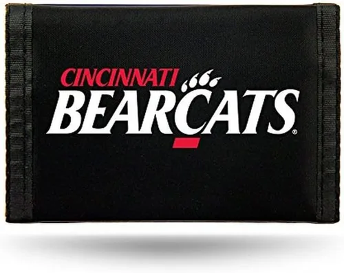 Vista 18 de Rico Industries Cartera de nailon de tres pliegues de la NCAA
