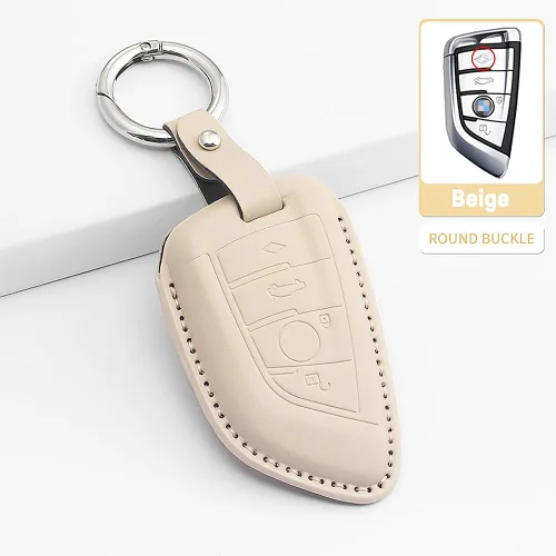 Vista 2 de Funda para llavero con cordón para 230i 330i 430i 440i 530e 530i 540i 740i 745e 750i X1 X2 X3 X4 X5 X6 X7 M2 M235i M240i M3 M340i M4 Accesorios