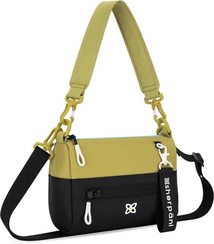 Vista 7 de Sherpani Skye - Bolso cruzado pequeño, de nailon, ligero, para mujer, con protección RFID